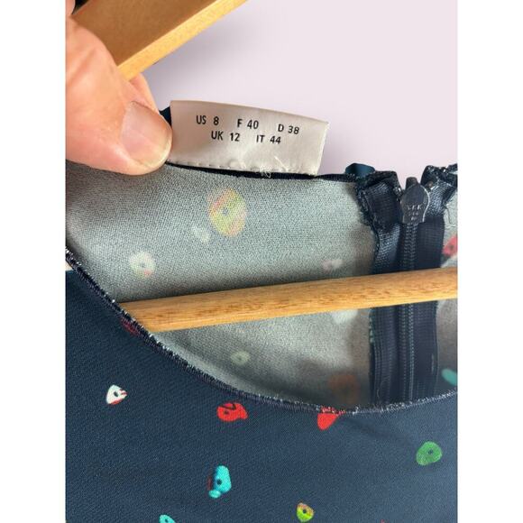 NWOT Akris Punto Boulder Print Sleeveless, silk-blend Top & Pants Set – Sz 8 - Picture 12 of 14